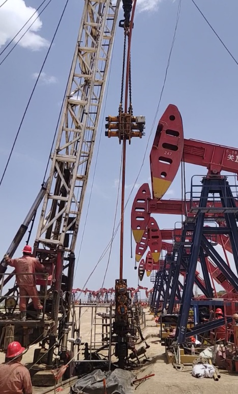 ICCP智能管安装现场