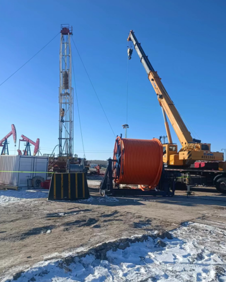 ICCP智能管安装现场