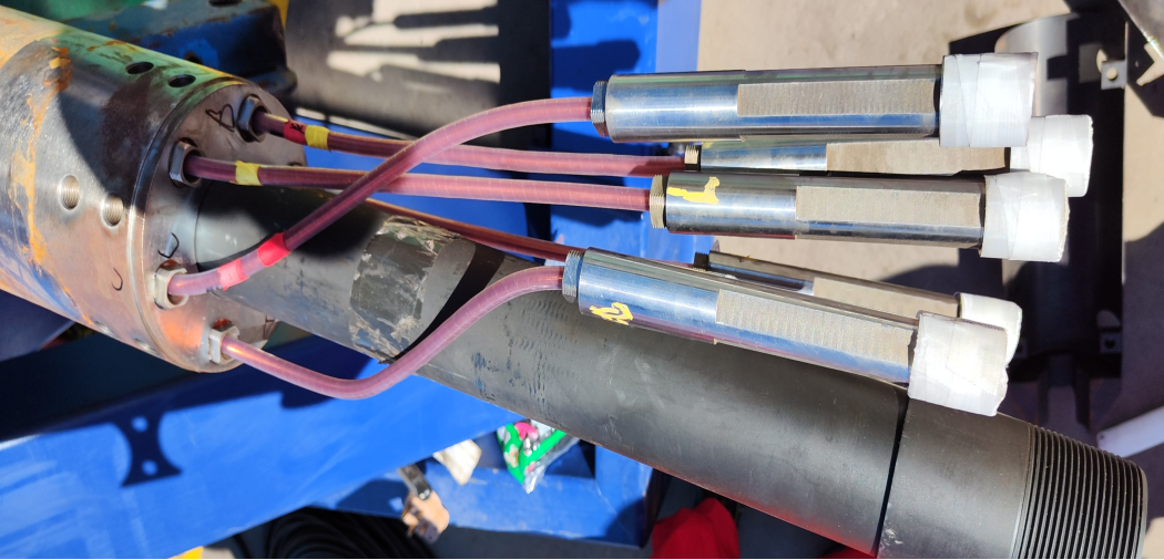 ICCP智能管安装现场